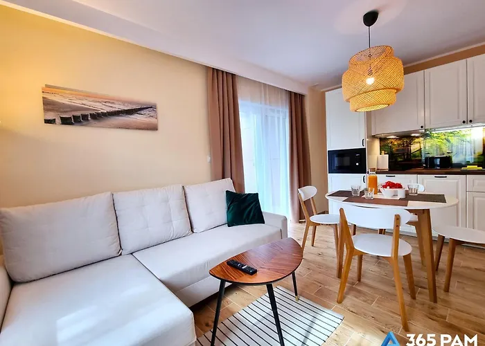 公寓 365pam - Perla Pomorza Mielno - Parking W Cenie *